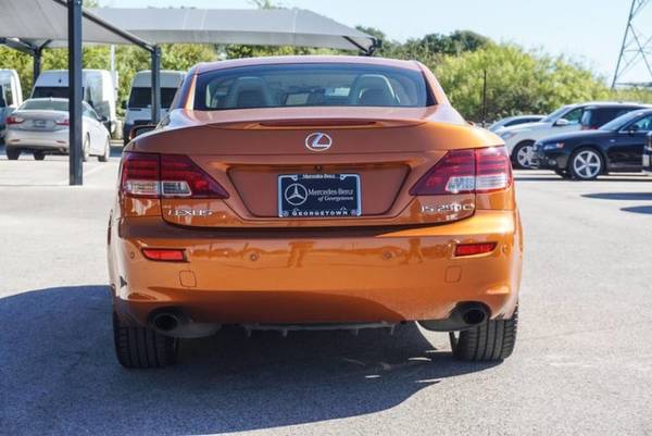 2010 Lexus IS 250C Orange ***HUGE SALE!!!*** for sale in Georgetown, TX – photo 4