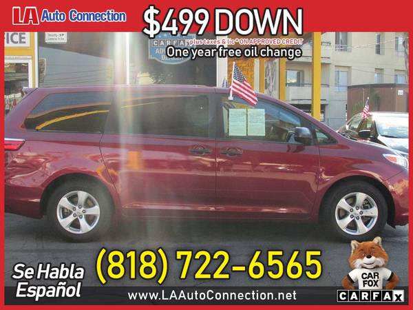 2017 Toyota Sienna L FOR ONLY 281/mo! - - by dealer for sale in Van Nuys, CA – photo 5