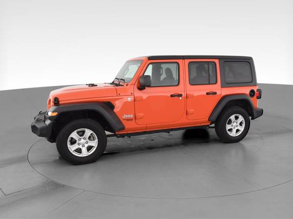 2020 Jeep Wrangler Unlimited Sport S Sport Utility 4D suv Orange - -... for sale in State College, PA – photo 4