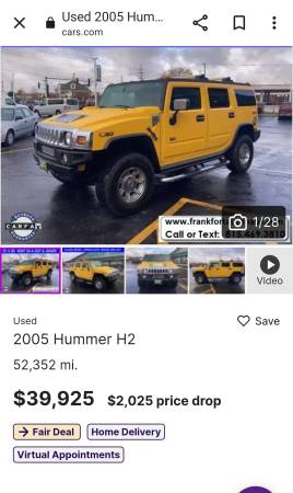 2005 Hummer H2 Wagon ONLY 74k miles for sale in Chesterton, IL – photo 21