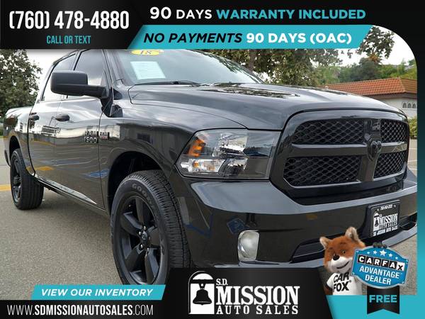 2018 Ram 1500 Express FOR ONLY $457/mo! - cars & trucks - by dealer... for sale in Vista, CA – photo 3