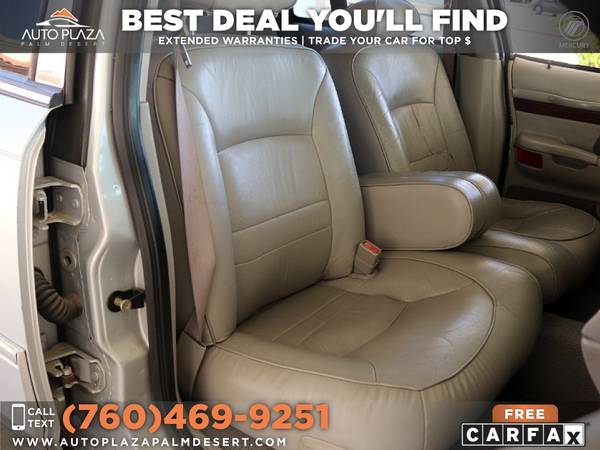 2001 Mercury Grand Marquis LS with Sunroof, Leather for sale in Palm Desert , CA – photo 9