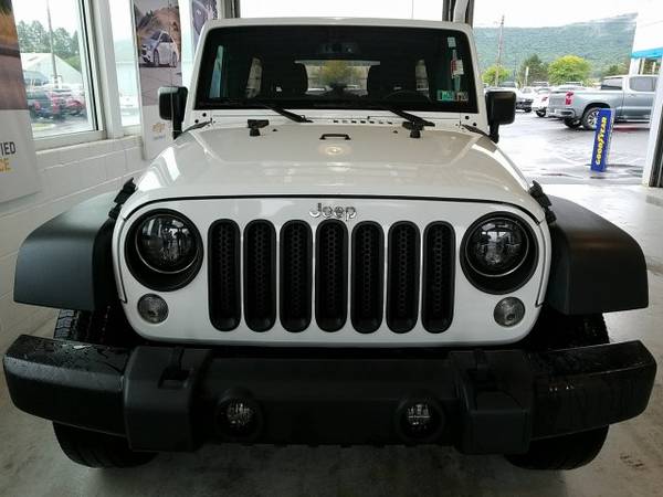 2017 Jeep Wrangler Unlimited Sport Convertible Bright White Clearcoat for sale in State College, PA – photo 2