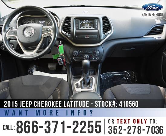 2015 Jeep Cherokee Latitude Remote Start - Camera - Cruise for sale in Alachua, FL – photo 16