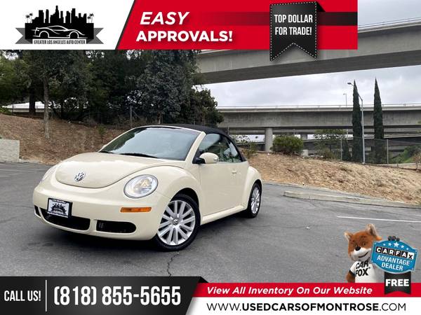 2009 Volkswagen New Beetle Convertible S FOR ONLY 185/mo! - cars & for sale in montrose, CA – photo 3