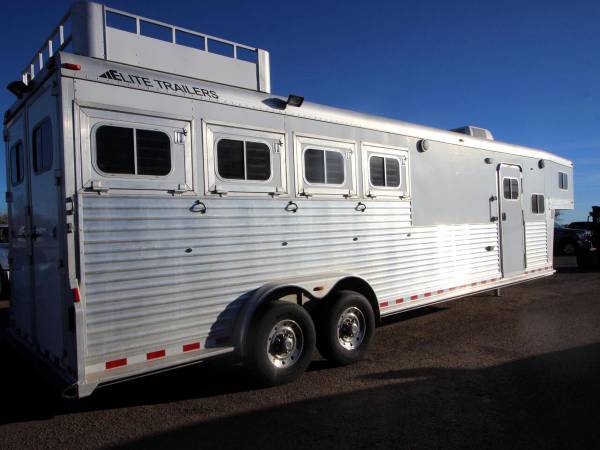 2005 Trailer Horse Trailer - GET APPROVED!! - cars & trucks - by... for sale in Evans, MT – photo 2