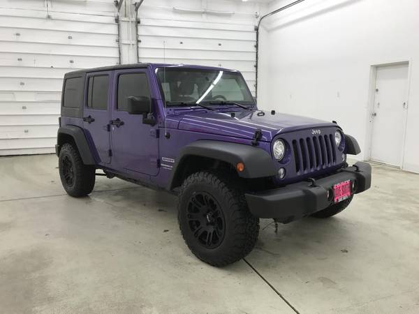 2018 Jeep Wrangler Unlimited 4x4 4WD Sport S SUV - cars & trucks -... for sale in Coeur d'Alene, MT – photo 2