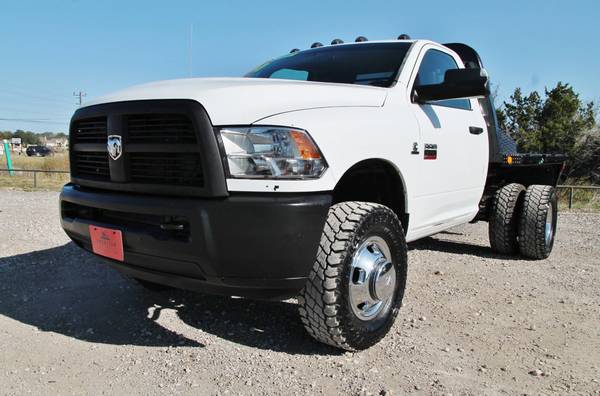 2011 RAM 3500 SLT 6 SPEED CUMMINS*FLATBED*COOPER... for sale in Liberty Hill, TX – photo 2