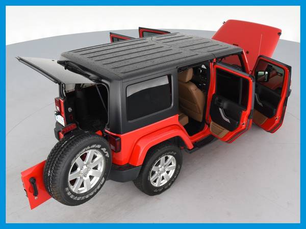 2016 Jeep Wrangler Unlimited Sahara Sport Utility 4D suv Red for sale in Atlanta, GA – photo 19