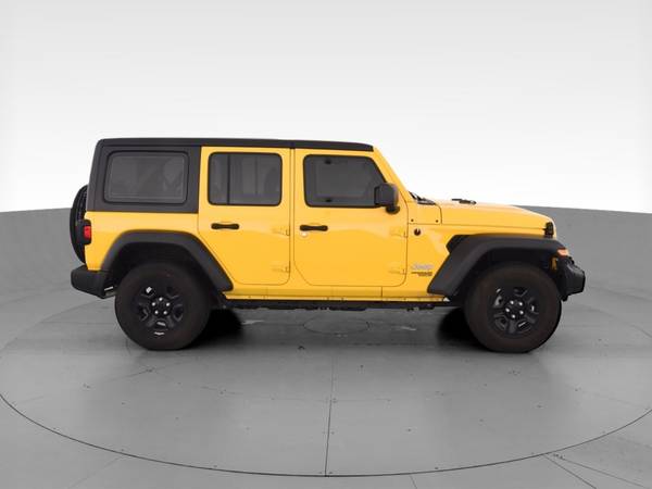 2018 Jeep Wrangler Unlimited All New Sport SUV 4D suv Yellow for sale in Columbus, GA – photo 13