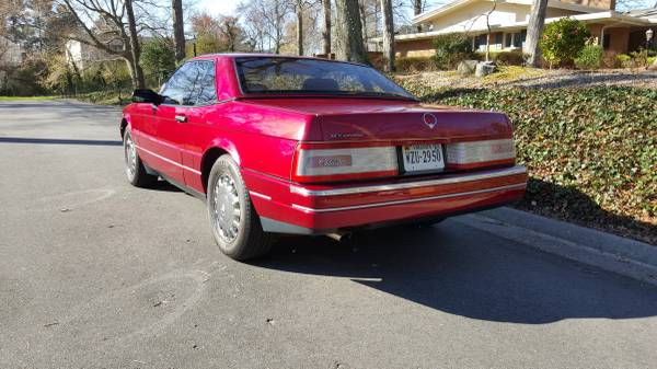 1993 Cadillac allante 33k miles never seen the rain both tops for sale in Falls Church, MD – photo 2