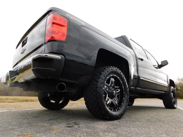 LIFTED 15 CHEVY SILVERADO 1500 LTZ CREW 4X4 20X10 *NEW 33X12.50... for sale in KERNERSVILLE, NC – photo 5