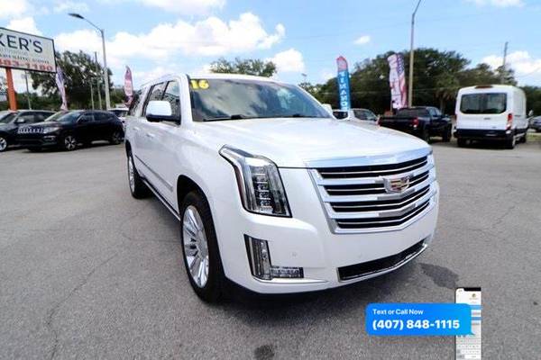 2016 Cadillac Escalade ESV 2WD Platinum - Call/Text for sale in Kissimmee, FL – photo 5
