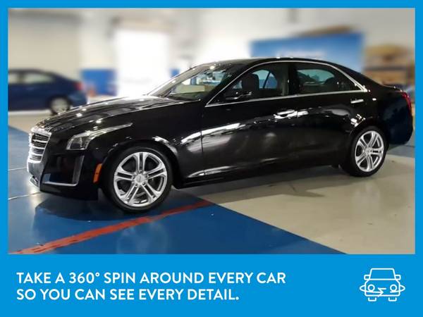 2016 Caddy Cadillac CTS 2 0 Luxury Collection Sedan 4D sedan Black for sale in Gainesville, FL – photo 3