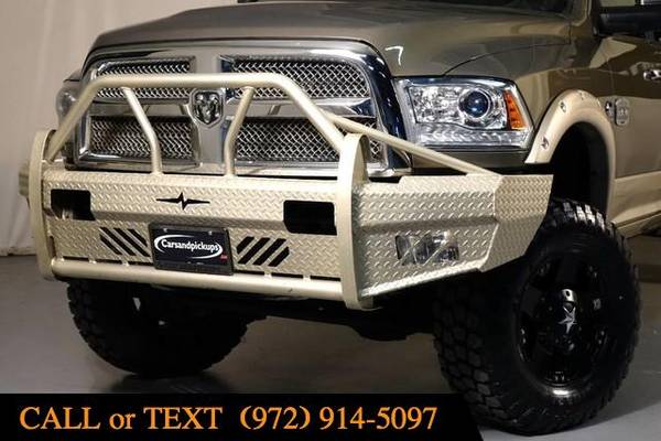2014 Dodge Ram 3500 SRW Longhorn - RAM, FORD, CHEVY, GMC, LIFTED 4x4s for sale in Addison, TX – photo 18