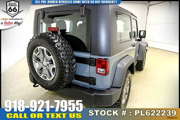 2015 JEEP WRANGLER 4WD 2dr Rubicon SUV-EZ FINANCING -LOW DOWN! for sale in Tulsa, OK – photo 4