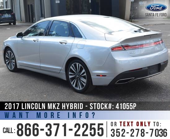 2017 Lincoln MKZ Hybrid Select Remote Start - Bluetooth for sale in Alachua, GA – photo 5