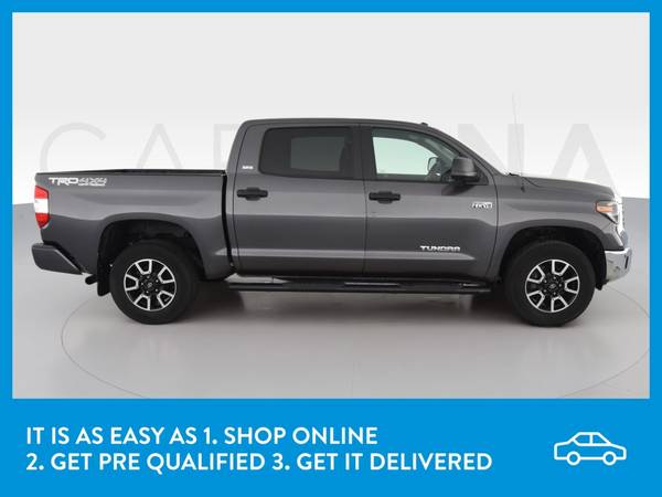 2019 Toyota Tundra CrewMax TRD Pro Pickup 4D 5 1/2 ft pickup Gray for sale in Mansfield, OH – photo 10