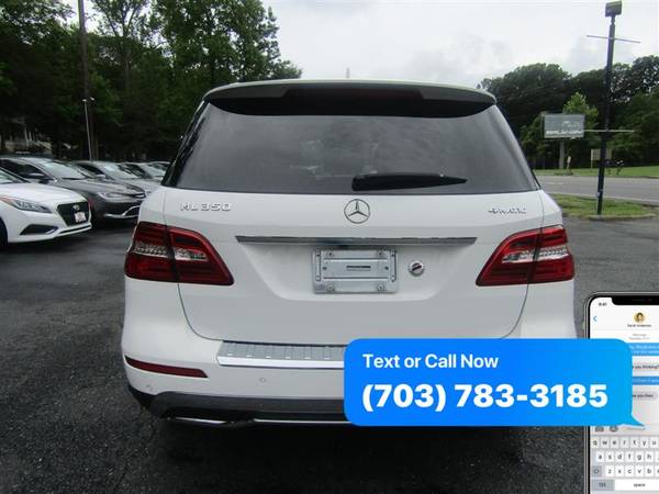 2015 MERCEDES-BENZ M-CLASS ML 350 ~ WE FINANCE BAD CREDIT - cars &... for sale in Stafford, District Of Columbia – photo 6