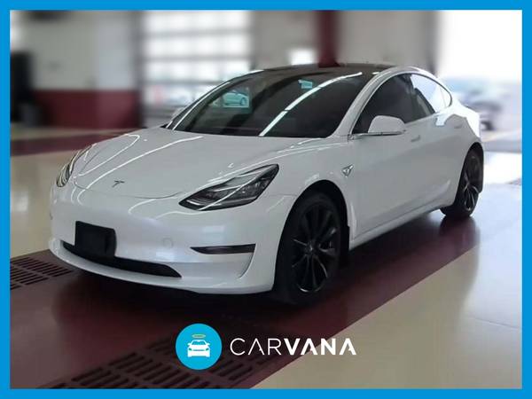 2019 Tesla Model 3 Standard Range Plus Sedan 4D sedan White for sale in Visalia, CA