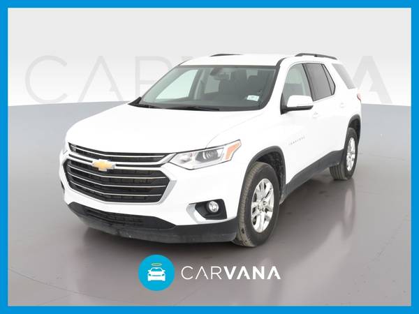 2020 Chevy Chevrolet Traverse LT Sport Utility 4D suv White for sale in Kansas City, MO