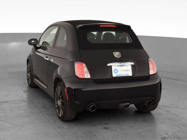 2015 FIAT 500 Abarth Cabrio Cabriolet 2D Convertible Black - FINANCE... for sale in Arlington, District Of Columbia – photo 8