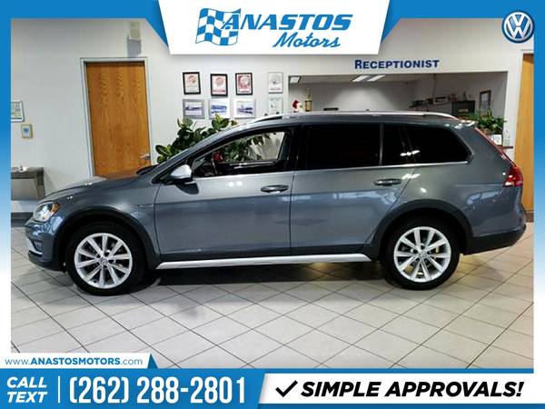 2017 Volkswagen Golf Alltrack FOR ONLY 266/mo! - - by for sale in Kenosha, WI – photo 5