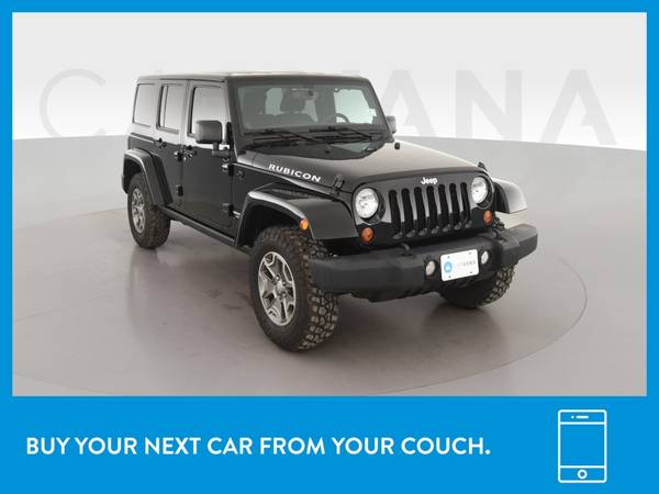 2013 Jeep Wrangler Unlimited Rubicon Sport Utility 4D suv Black for sale in irving, TX – photo 12