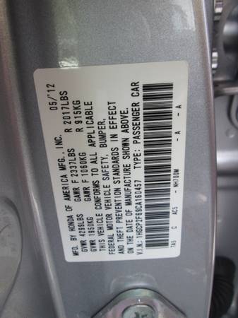 2012 Honda Accord SE sedan Silver - - by dealer for sale in Fayetteville, AR – photo 15