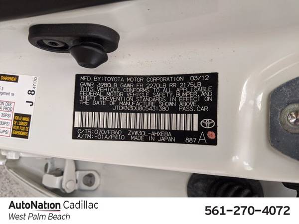 2012 Toyota Prius Two SKU:C5431380 Hatchback - cars & trucks - by... for sale in West Palm Beach, FL – photo 23