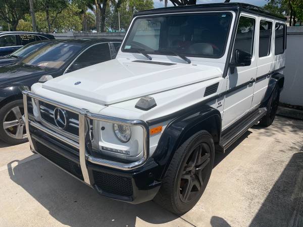 2017 G Wagon AMG G63 White w/Red ! for sale in Fort Lauderdale, FL – photo 3