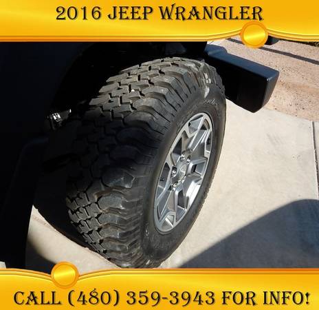 2016 Jeep Wrangler Unlimited Rubicon - Low Rates Available! for sale in Avondale, AZ – photo 11