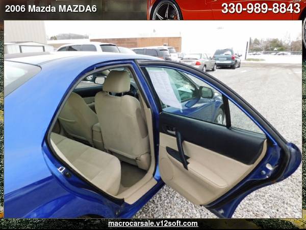 2006 Mazda MAZDA6 i 4dr Sedan with - cars & trucks - by dealer -... for sale in Akron, OH – photo 24