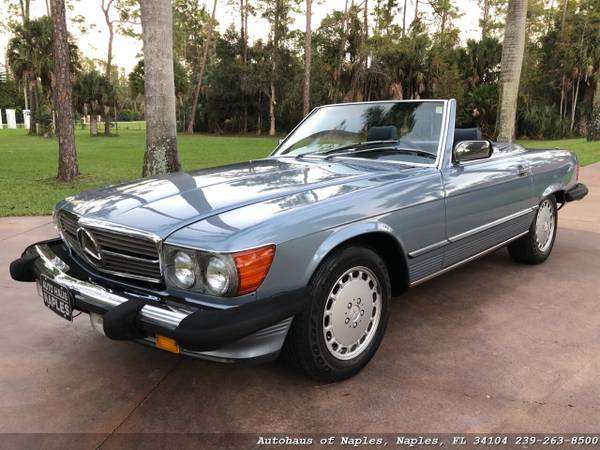 1989 Mercedes Benz 560SL Convertible! Last year of the Classic R107'... for sale in Naples, FL – photo 8