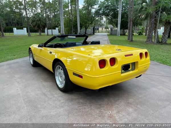 1992 Chevy Corvette Convertible! Only 22k miles! Only 2 Owners! for sale in Naples, FL – photo 5
