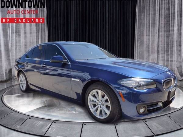 2016 BMW 5 Series 528i sedan Blue Metallic - - by for sale in Oakland, CA – photo 4