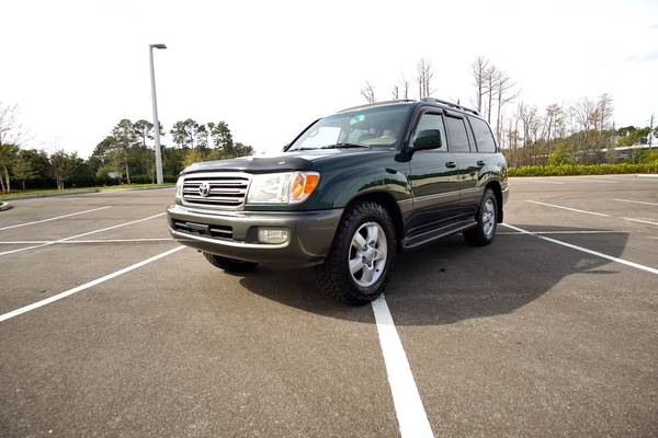 2004 Toyota Land Cruiser Rare Imperial Jade Mica Low Miles Beautiful... for sale in Charleston, SC – photo 3