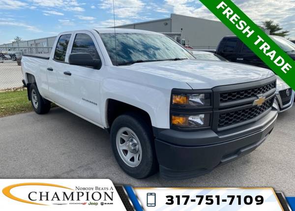 2014 Chevrolet Silverado 1500 RWD 4D Double Cab / Truck Work Truck -... for sale in Indianapolis, IN