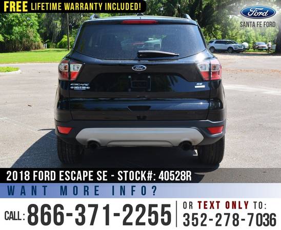 2018 Ford Escape SE Backup Camera - Cruise Control - SYNC for sale in Alachua, FL – photo 6