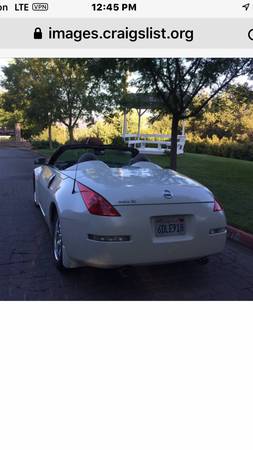 2007 350 Z Roadster - cars & trucks - by owner - vehicle automotive... for sale in Red Bluff, CA – photo 2