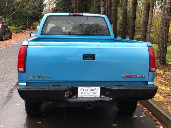 1995 GMC SIERRA 2500 SL 4WD ford chevrolet toyota tacoma tundra -... for sale in Milwaukie, OR – photo 9