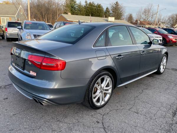 2014 AUDI S4 QUATTRO S TRONIC! SUNROOF! LEATHER! NAVI! BACKUP CAM!!!... for sale in N SYRACUSE, NY – photo 3