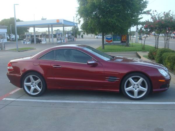 2005 MERCEDES SL500 MAROON/TAN LEATHER 139, 989 ACTUAL MILES - cars for sale in Jenks, OK – photo 7