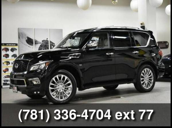 2015 INFINITI QX80 Deluxe Technology Package for sale in Canton, MA
