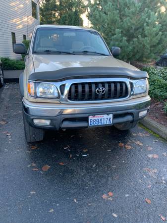 2002 Toyota Tacoma Double Cab, Gold, 3.4L V6, Automatic, 4WD - cars... for sale in Olympia, WA – photo 9