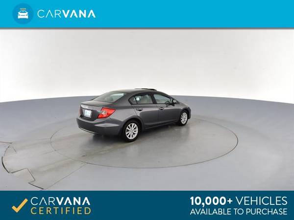 2012 Honda Civic EX Sedan 4D sedan GRAY - FINANCE ONLINE for sale in Arlington, District Of Columbia – photo 11