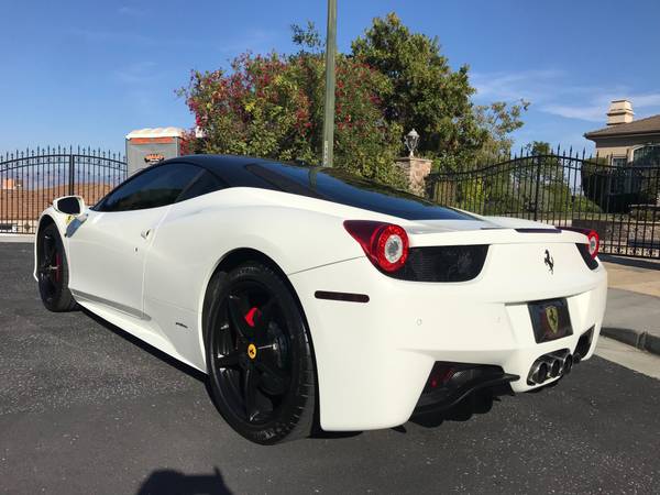 2014 Ferrari 458 Italia White/Red Perfect Condition ! 4300 Miles -... for sale in Los Gatos, CA – photo 3