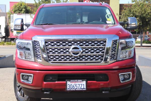 2016 Nissan TITAN XD CREW CAB Platinum Reserve Pickup 6 1/2 ft - BAD for sale in Hayward, CA – photo 2