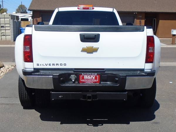 2013 CHEVY 3500 HD REGULAR CAB DUALLY WORK TRUCK LOW MILES - cars & for sale in phoenix, NM – photo 4