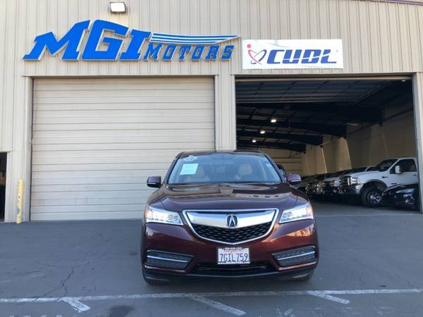 2015 Acura MDX SH-AWD TECHONOLOGY PACKAGE, THIRD ROW SEATING , ONE... for sale in Sacramento , CA – photo 2